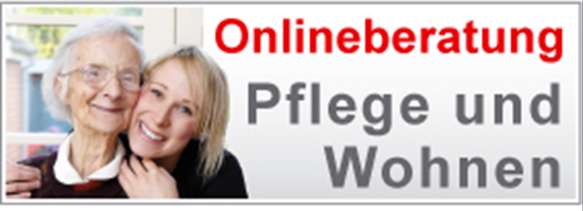 Onlineberatung Pflege und Wohnen