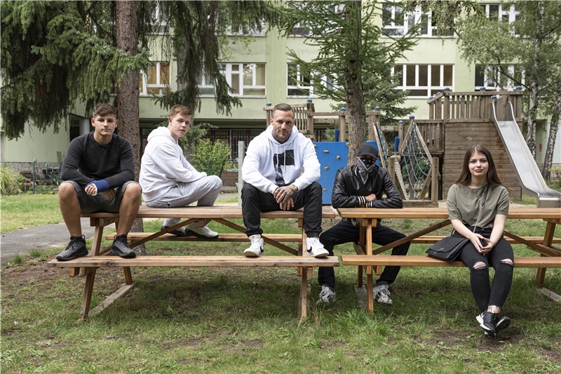 Besuch von Rapper Kontra K im Kinder- und Jugendhaus vom guten Hirten_4