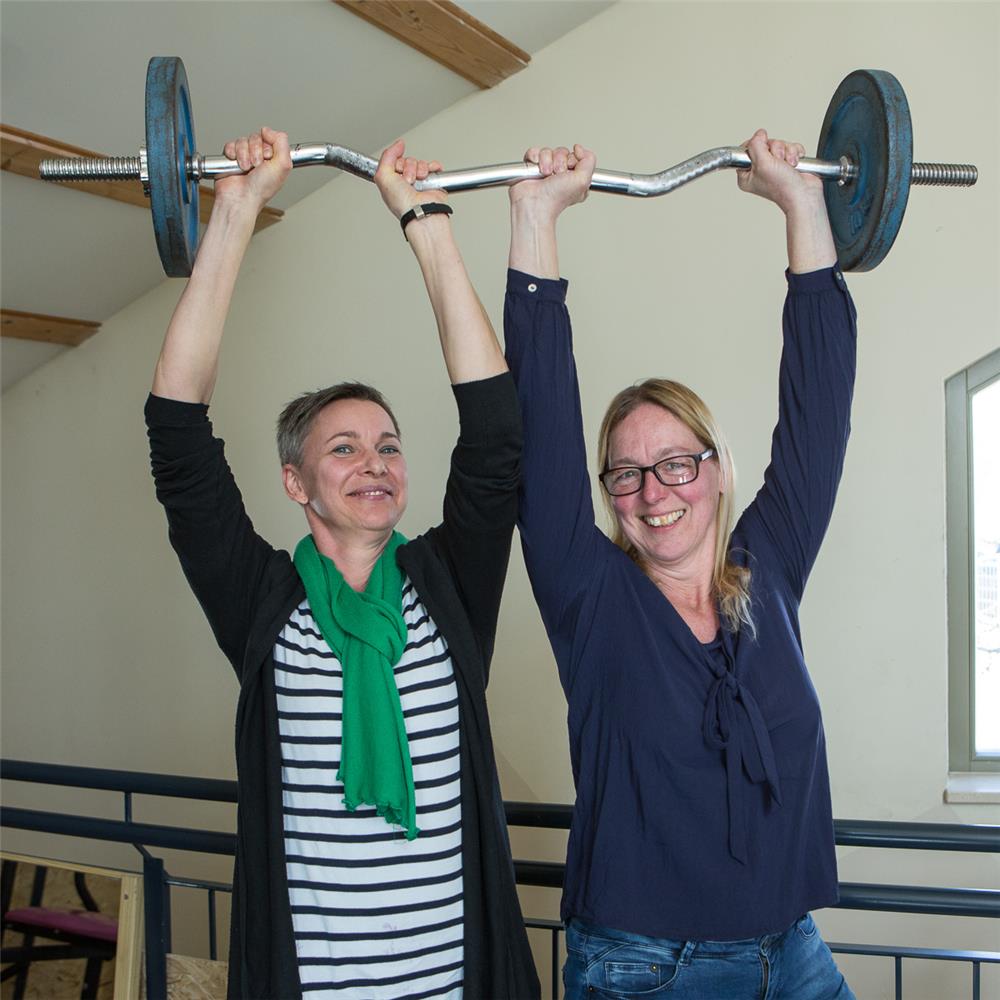 Annett Kießig und Cécile Anette Templin