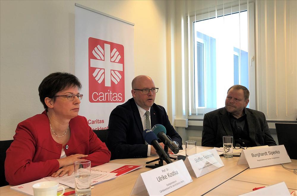 Pressegespräch in Schwerin