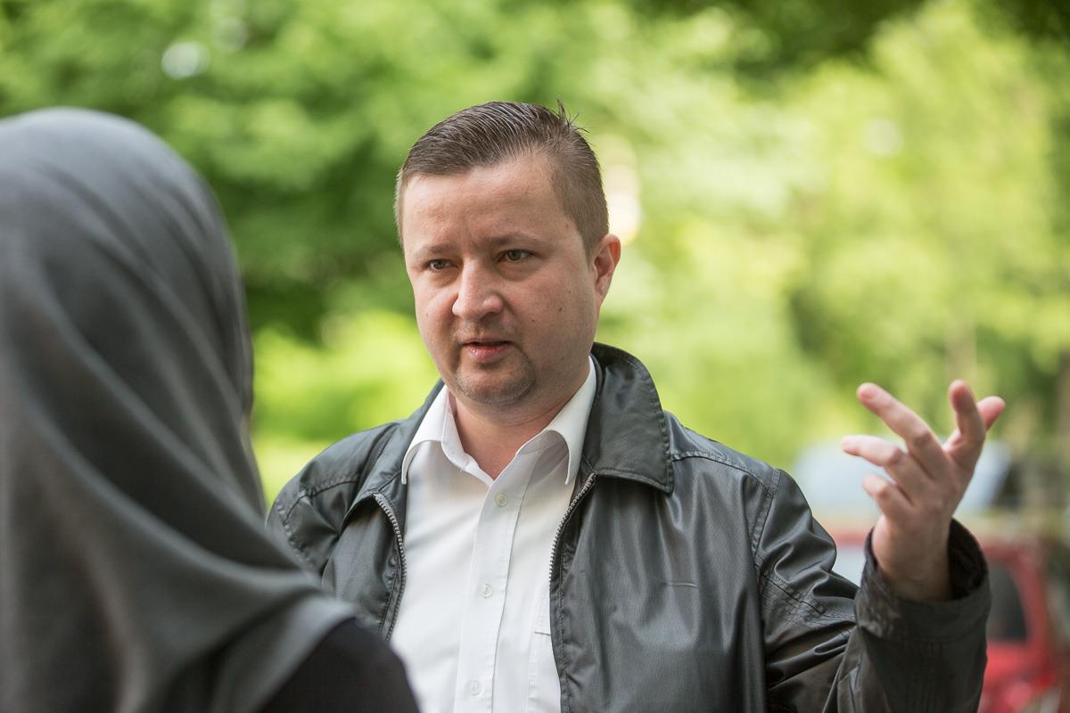 Aleksander Latypov und Klientin