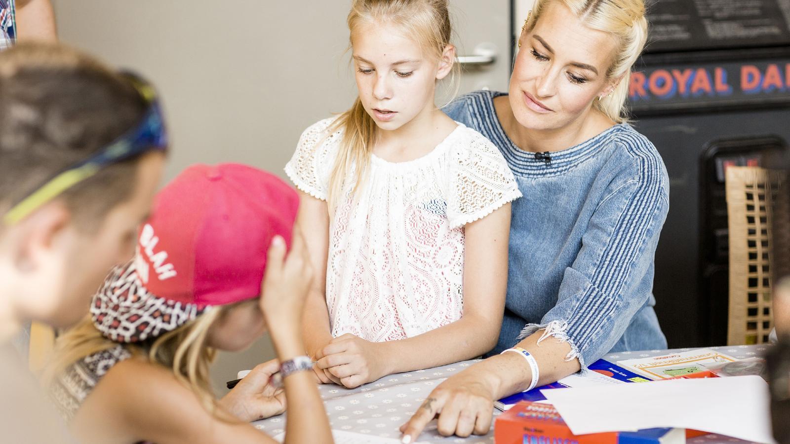 RTL Spendenmarathon_Sarah Connor im Magda Jugendzentrum