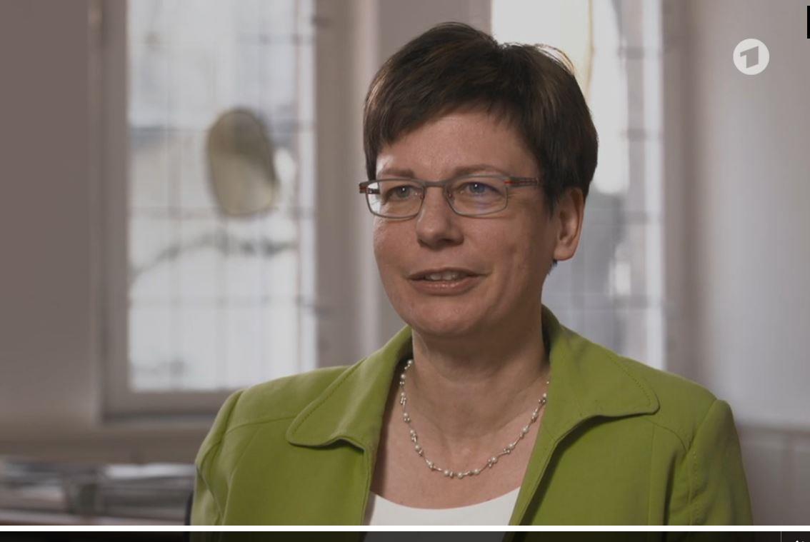 Ulrike Kostka in der ARD-Dokumentation 