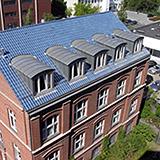 Ein Gebäude für eine Notübernachtung in der Franklinstraße