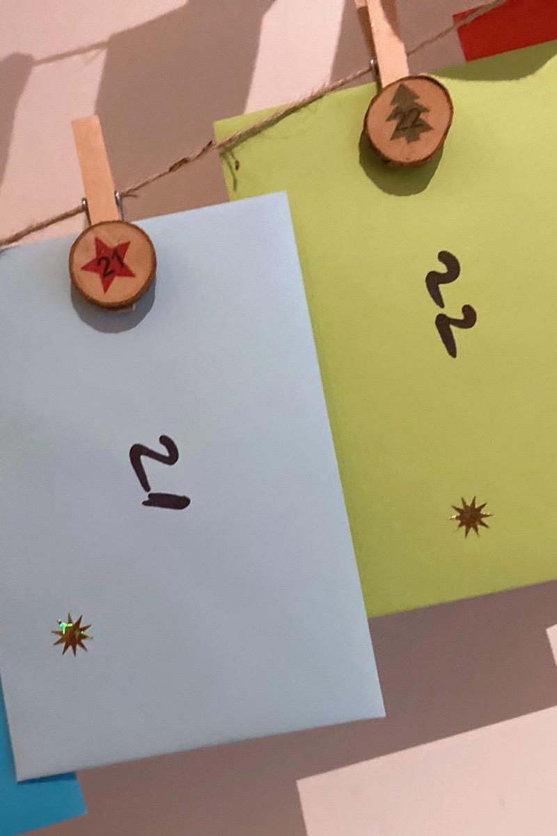 Adventskalender aus Briefen