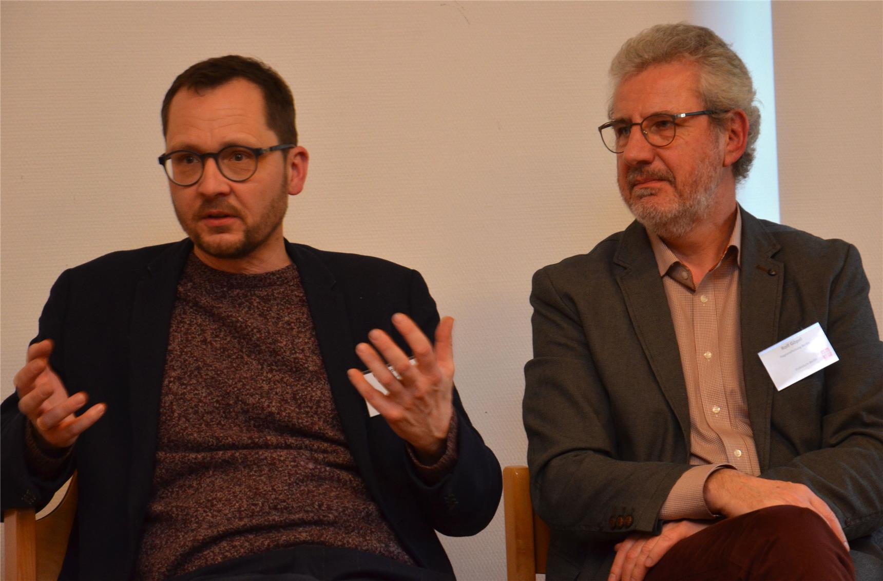 Frank Petratschek und Rolf Göpel