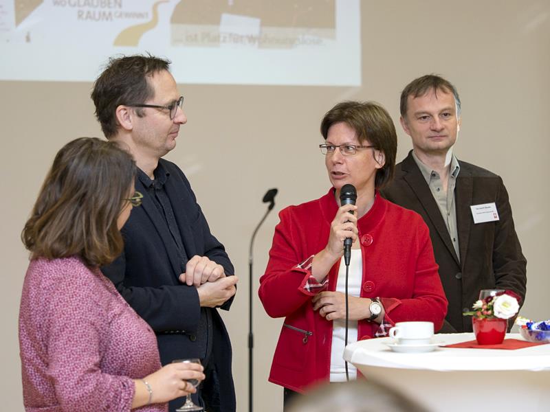 v.l. Daniela Bethge, Frank Petratschek, Ulrike Kostka, Kai-Gerrit Venske