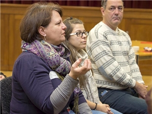 Caritas-Mitarbeitende aus der Wohnungslosenhilfe