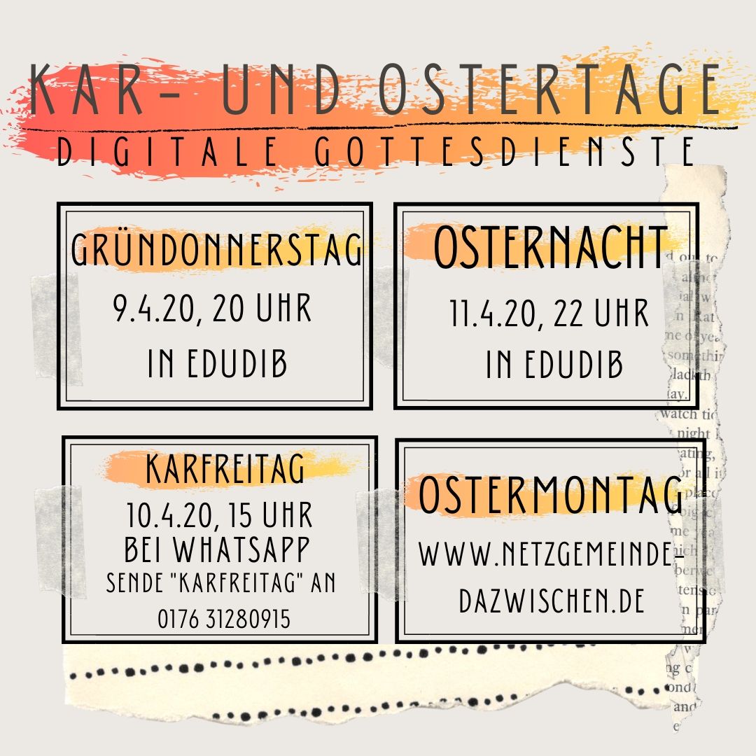 Übersicht aller Termine