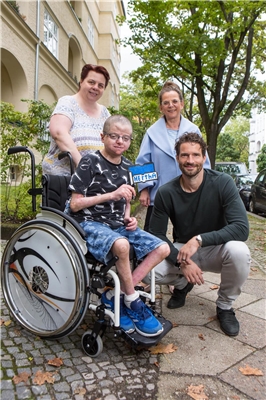 Arne Friedrich und Catalinas Familie