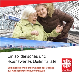 Eine junge Frau und eine ältere Dame zusammen