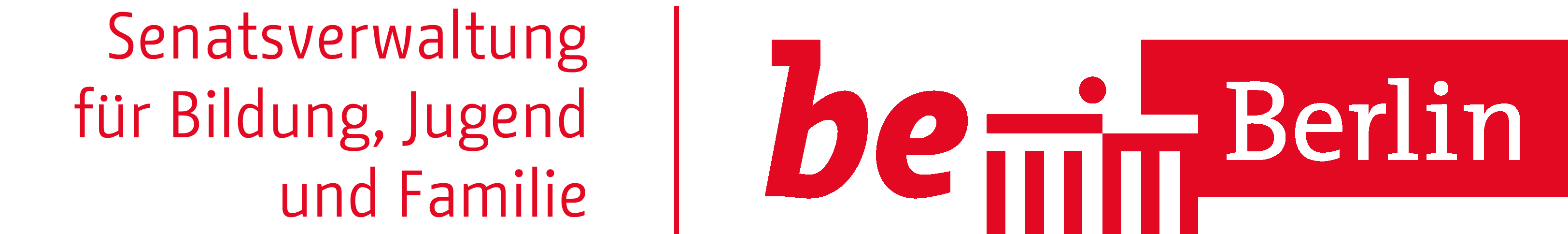 Logo Senatsverwaltung für Bildung, Jugend und Familie