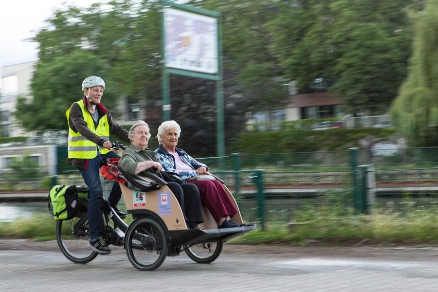 Fahrrad-Rikscha in Berlin