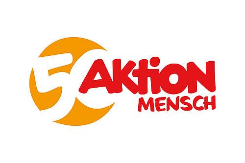 Jubiläumslogo der Aktion Mensch