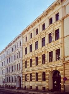 Gebäude des Caritasheimes 